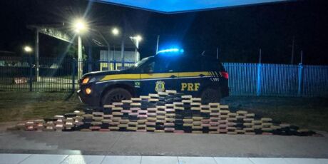 PRF apreende quase 200 kg de coca&iacute;na em "moc&oacute;" no 'Cora&ccedil;&atilde;o do Pantanal'