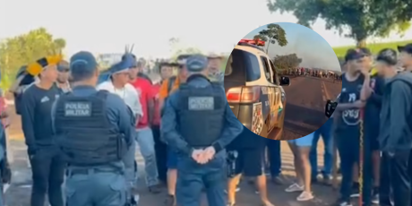 Rodovia &eacute; bloqueada em protesto contra acidentes em MS