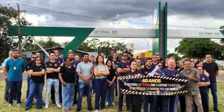 Servidores do Detran-MS votam poss&iacute;vel greve geral nesta ter&ccedil;a (31)