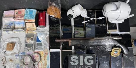 Opera&ccedil;&atilde;o fecha seis 'bocas de fumo' em uma tarde no interior de MS