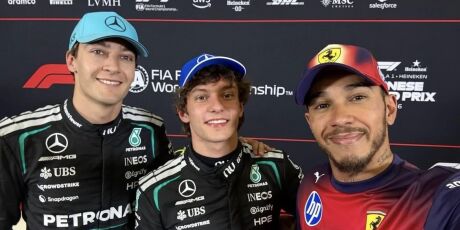 Antonelli, mais jovem pole da F1, comemora 'classifica&ccedil;&atilde;o tranquila' no GP da China