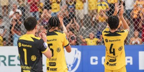 Juventude AG vira a chave ap&oacute;s eliminar Minas e foca na Copa do Brasil de Futsal