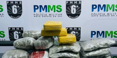 Quatro passageiros s&atilde;o presos com drogas em &ocirc;nibus em MS
