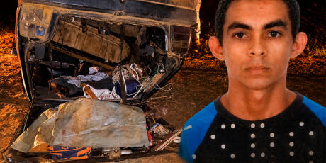 Homem morre ap&oacute;s capotar o carro durante feriado