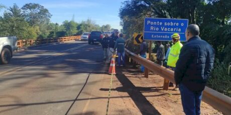 Buscas por v&iacute;tima no Rio Vacaria continuam, e BR-163 opera em Pare-e-Siga