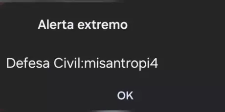Falso alerta da Defesa Civil foi recebido em MS e outros estados