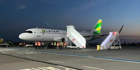 Latam amplia para 3 voos semanais de Bonito a Guarulhos