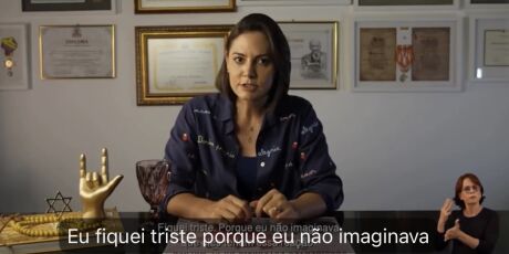 Fl&aacute;vio responde a Michelle e fala em 'gesto n&atilde;o correspondido'