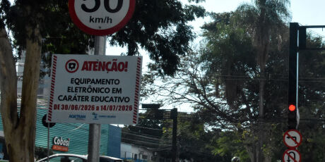 Novos radares come&ccedil;am a multar nesta quarta-feira em Campo Grande
