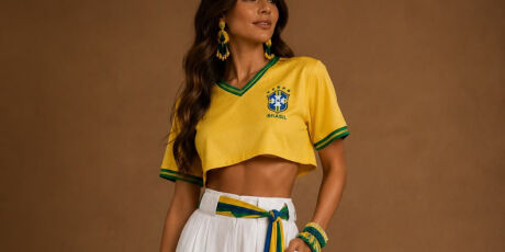 Entre Costuras & Cultura: Brazilcore: quando vestir a camisa do Brasil vai muito al&eacute;m do futebol