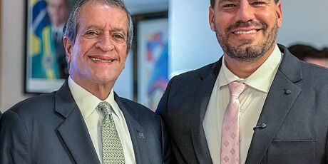 Valdemar anuncia Capit&atilde;o Contar como o 2&ordm; pr&eacute;-candidato ao Senado pelo PL do Estado