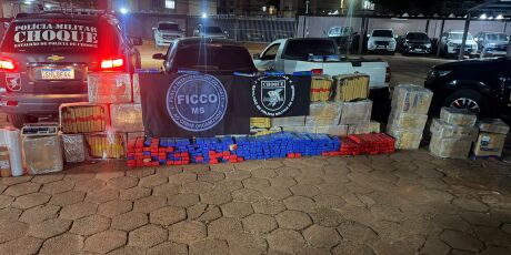 PF fecha entreposto de droga comandado por casal em Campo Grande 