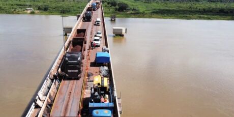 Agesul anuncia 3 interdi&ccedil;&otilde;es totais da &uacute;nica ponte de acesso a Corumb&aacute;