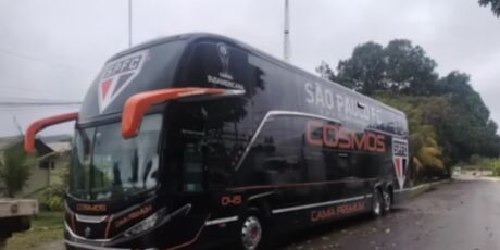 &Ocirc;nibus que levaria S&atilde;o Paulo a jogo com Bol&iacute;var &eacute; apreendido com 86 kg de maconha na Bol&iacute;via