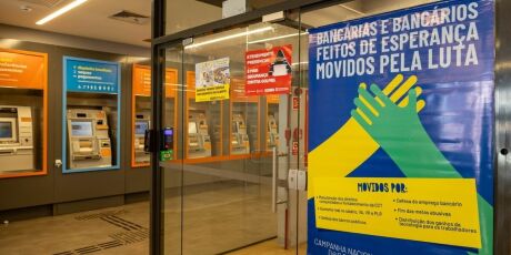 Banc&aacute;rios de MS param por 24 horas nesta quinta ap&oacute;s impasse com bancos
