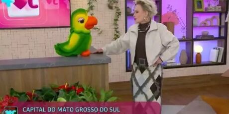 Ana Maria Braga antecipa anivers&aacute;rio de Campo Grande e comete gafe no Mais Voc&ecirc;