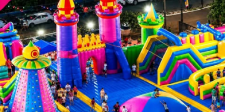 Maior parque infl&aacute;vel do Brasil chega a Campo Grande; veja datas e valores