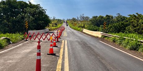 Concession&aacute;ria d&aacute; in&iacute;cio &agrave; revitaliza&ccedil;&atilde;o de duas pontes da MS-040