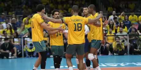 Brasil vence Venezuela e est&aacute; no mundial de v&ocirc;lei masculino