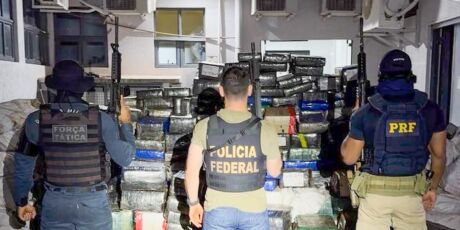 Carga de 7,14 toneladas de maconha &eacute; encontrada &agrave;s margens da BR-163