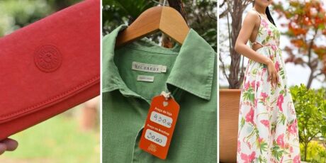 Bazar tem pe&ccedil;as de marcas famosas a partir de R$ 10 em Campo Grande