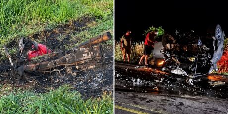 Tr&ecirc;s acidentes matam tr&ecirc;s pessoas e deixam duas feridas em MS