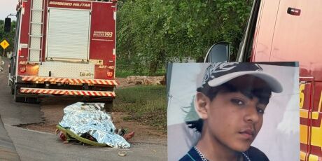 Adolescente de bicicleta morre atropelado por carreta em BR-060