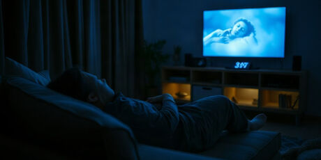 O que a psicologia diz sobre quem n&atilde;o consegue dormir sem a TV ligada