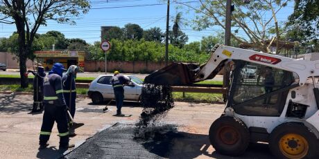 Contratos de R$ 46,3 milh&otilde;es refor&ccedil;am tapa-buracos em Campo Grande