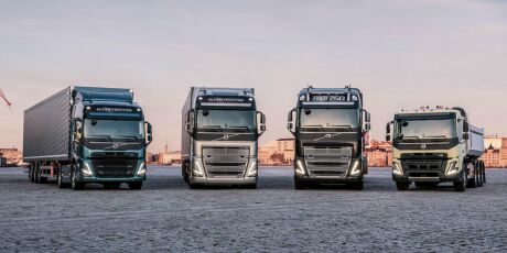 Nova frota escandinava da Volvo