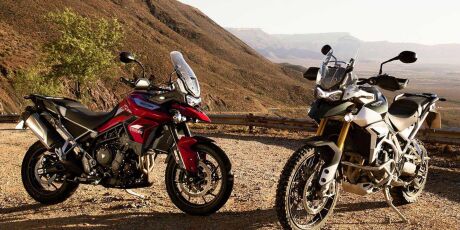 Para pistas ou trilhas: Nova Triumph Tiger 900