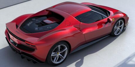 O híbrido 296 GTB da Ferrari