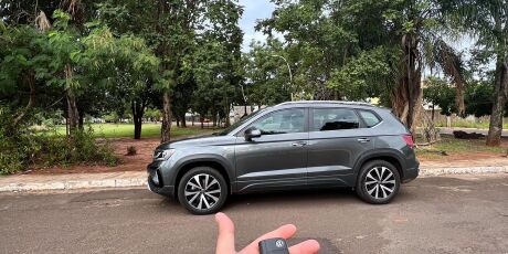 O SUV Volkswagen Taos, já vendeu mais de 8 mil unidades