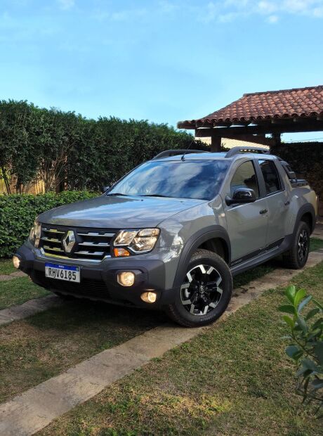 Na versão "top" Outsider, a picape Renault Oroch mostra seus principais predicados