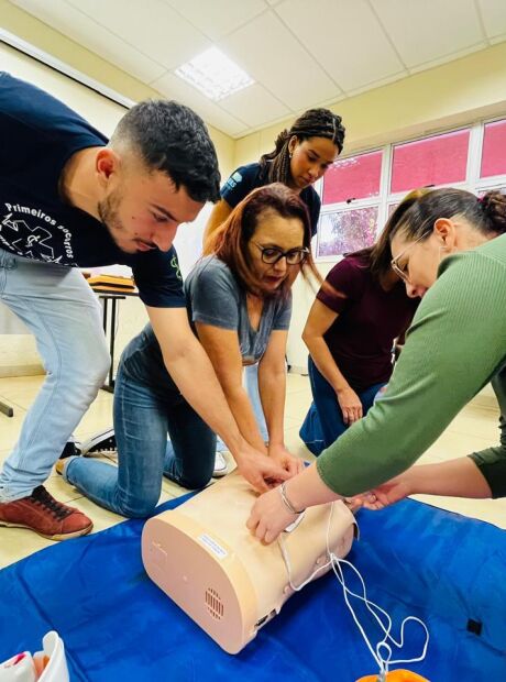 UEMS oferece curso de primeiros socorros no ambiente escolar