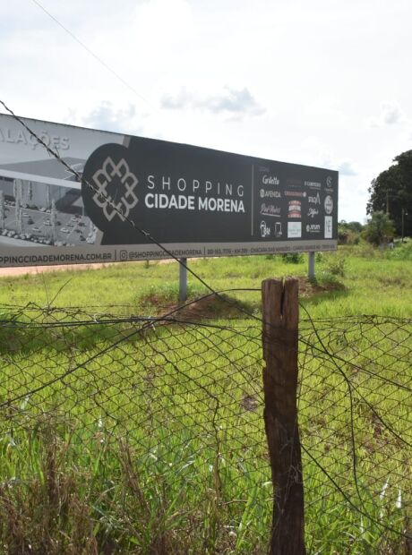 Obras do Shopping das Moreninhas começam se "São Pedro der bom tempo"