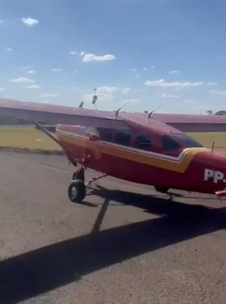 Homem é socorrido de avião em estado grave após levar coice de cavalo