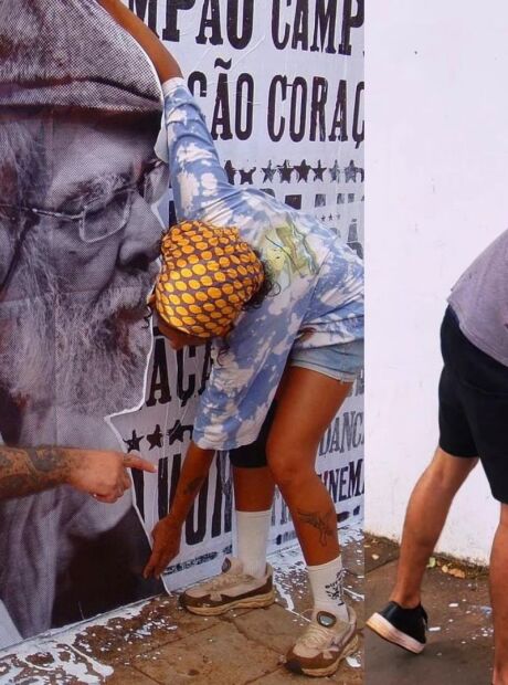 Artistas ministram oficinas de 'lambe-lambe' até outubro em Campo Grande