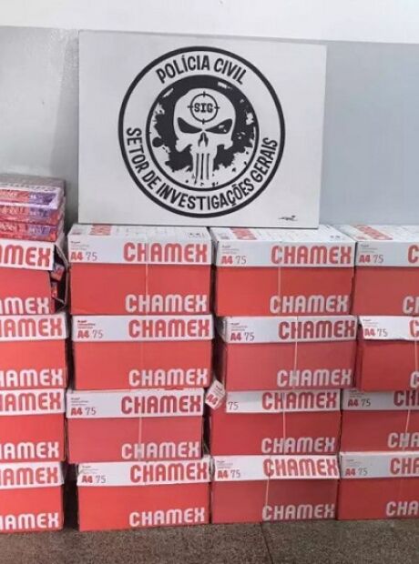 Servidor p&uacute;blico &eacute; preso por desvio p&uacute;blico e venda de papel A4 no interior de MS