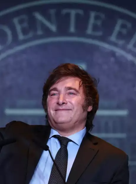 Milei diz que vit&oacute;ria nas elei&ccedil;&otilde;es marca a 'constru&ccedil;&atilde;o de uma Argentina grande'