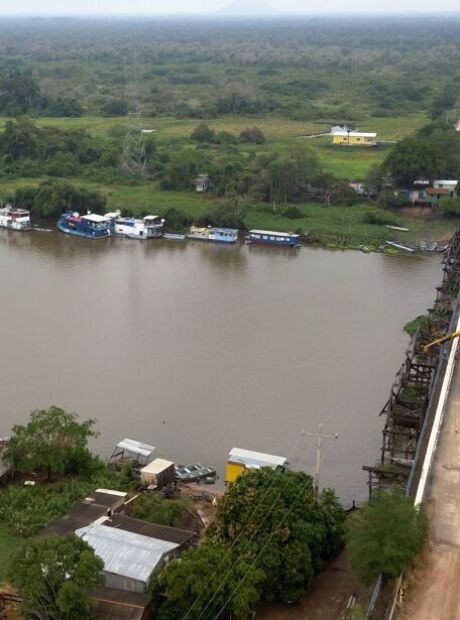Chuvas demoram e n&iacute;vel dos grandes rios de MS est&aacute; abaixo da m&eacute;dia