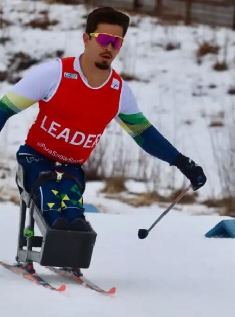 Cristian Ribeira fatura 2 ouros no para esqui cross-country na Noruega