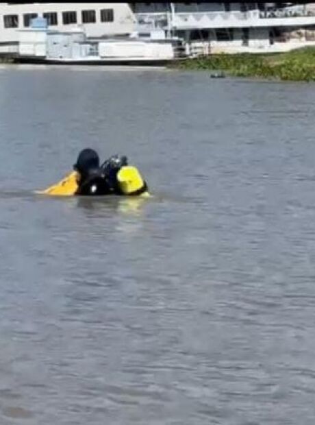 Durante pesca, homem morre afogado no Rio Paraguai