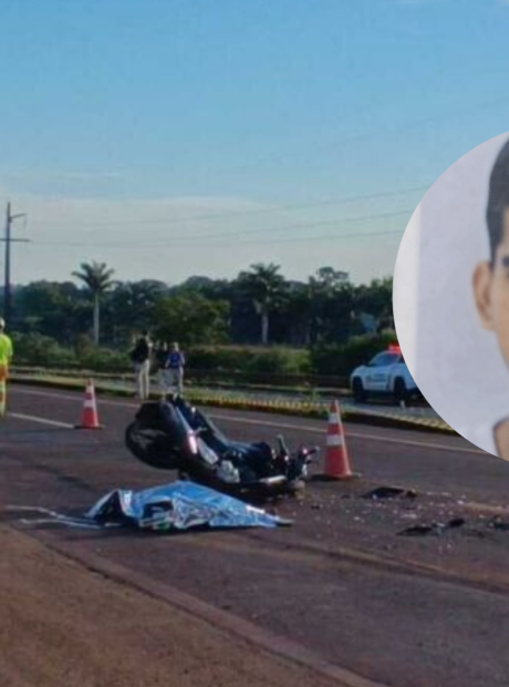 Jovem de 20 anos morre em acidente ao voltar do trabalho em MS