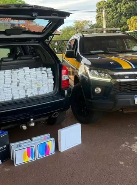 M&eacute;dico &eacute; preso com carga de Iphones avaliada em R$ 2 milh&otilde;es