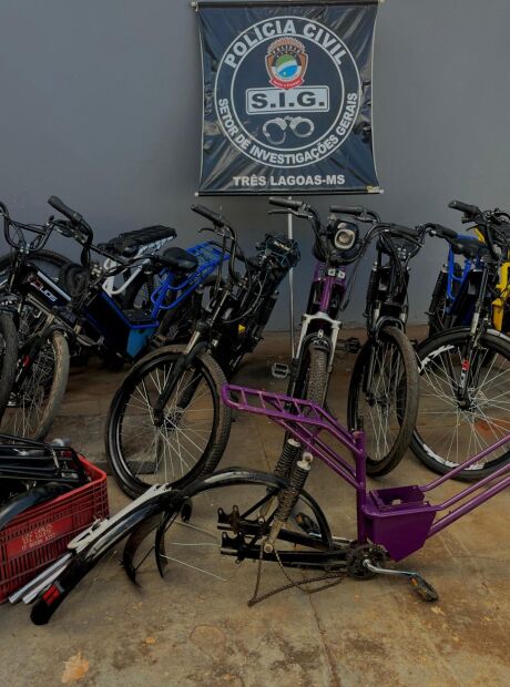 Quadrilha de adolescentes faturou mais de R$ 25 mil em esquema de desmonte de bicicletas