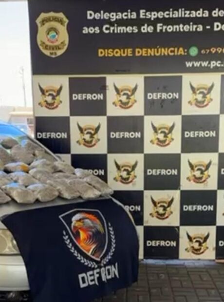 Flagrado com 12 kg de supermaconha, homem afirma ser apenas usuário