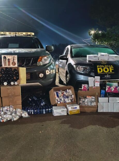 DOF apreende quase 500 canetas emagrecedoras vindas do Paraguai