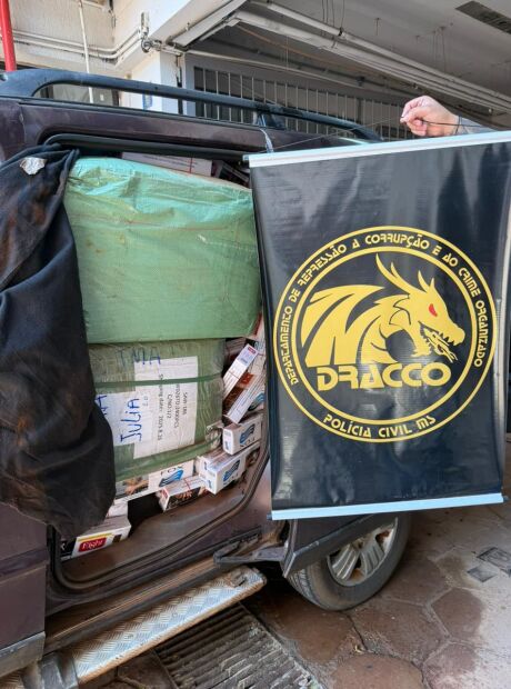 Polícia barra contrabando na entrada de Campo Grande 