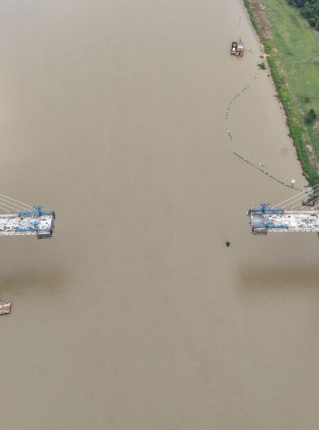 Ponte da Rota Bioce&acirc;nica deve ligar Brasil e Paraguai em maio deste ano